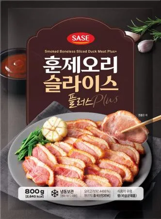 사세 훈제오리 슬라이스 800g 
