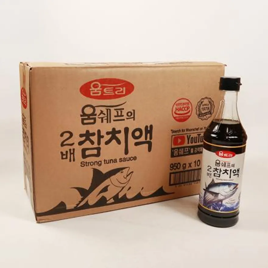 움트리 2배 참치액 950g 10개입 1박스 이미지