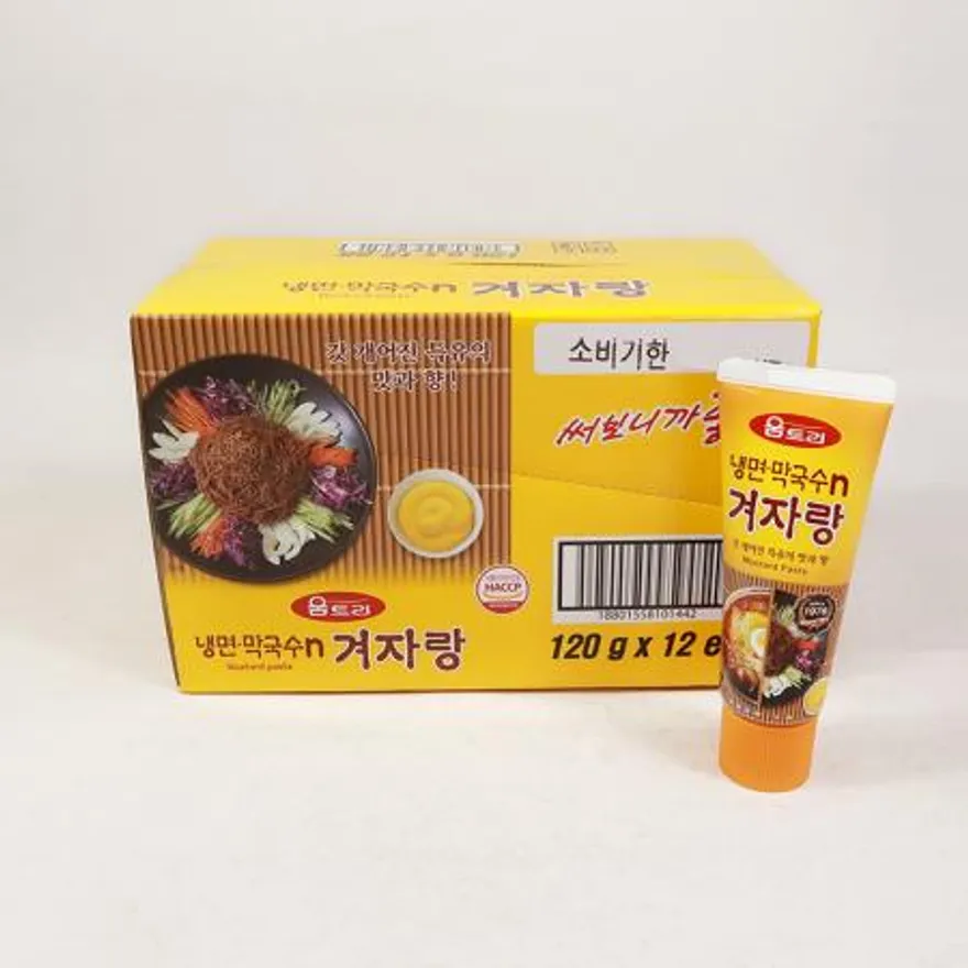 움트리 냉면막국수n겨자랑 120g 12개입 1박스 이미지