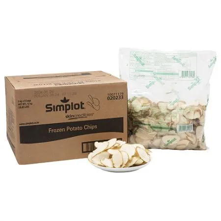 심플로트 감자칩 포테이토칩 2kg 6개입 1박스
