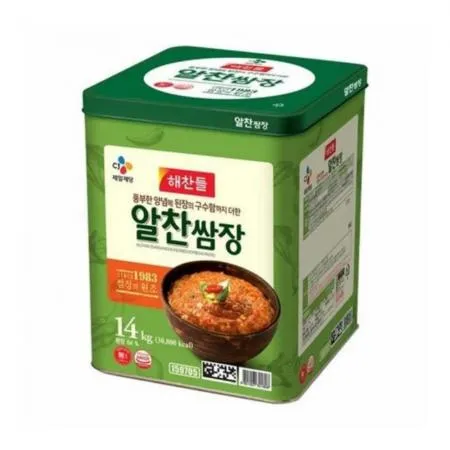 해찬들 알찬 쌈장 14kg 업소용 대용량