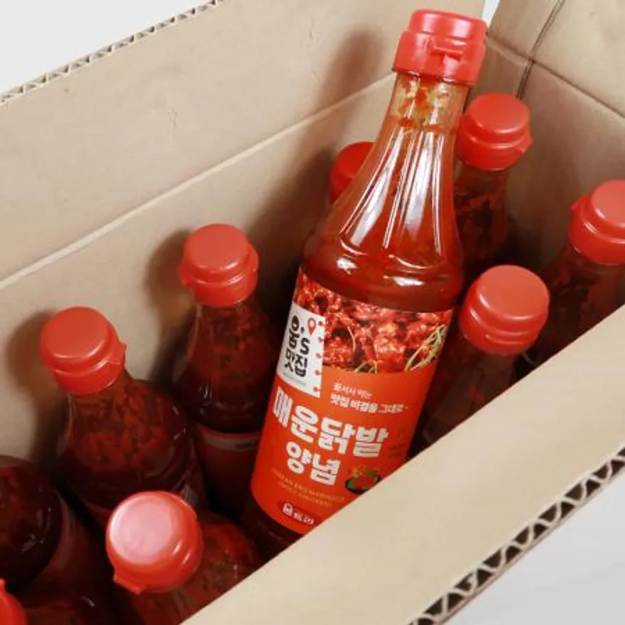 움트리 매운 닭발양념소스 950g 10개입 이미지