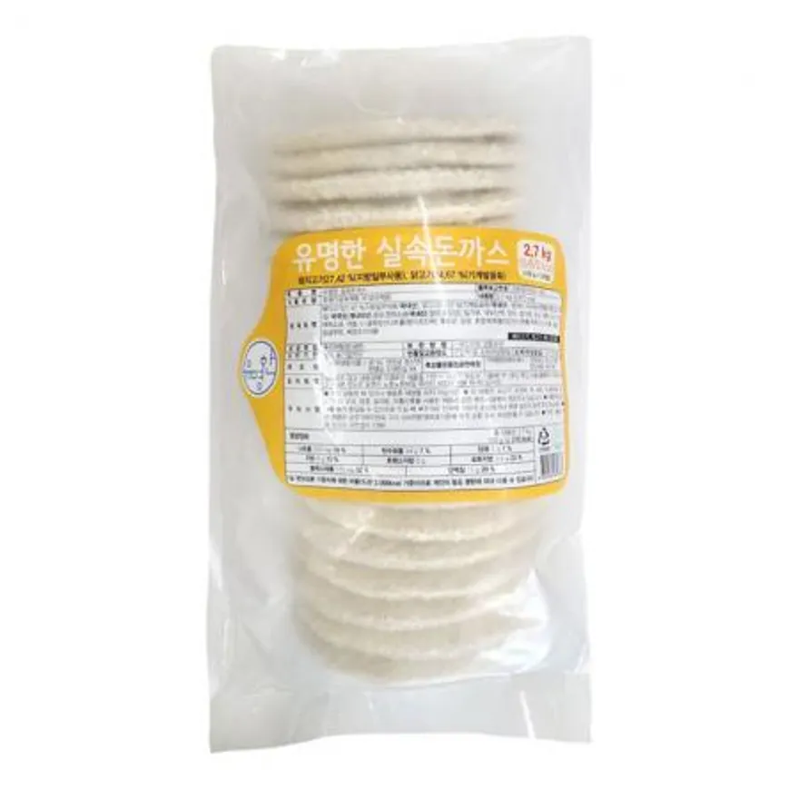 유명한푸드 실속돈까스 2.7kg 이미지