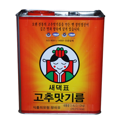 고추씨기름(새댁표)3.4L/유지류