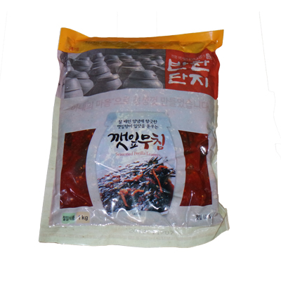 깻잎(양념/반찬단지깻잎무침)1KG