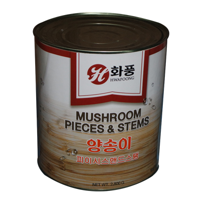 양송이캔(화풍/홀)2.84KG