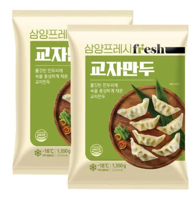 교자만두(삼양/굿프랜즈1.35kga) 이미지