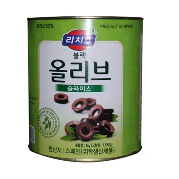 블랙올리브(슬라이스/3kg*