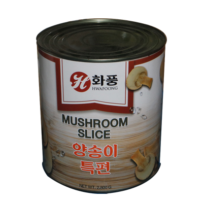 양송이캔(화풍/특편)2.8KG