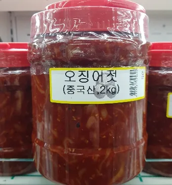 오징어젓(통/서해/중국산)2KG