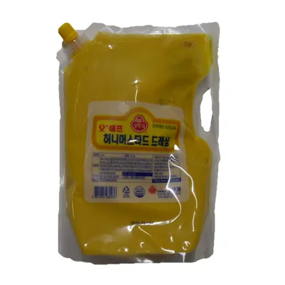 허니머스타드(오뚜기2kg*6)/소스(파우치)