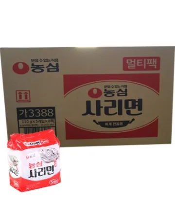 사리면/라면(농심/개별/110g*40ea)box