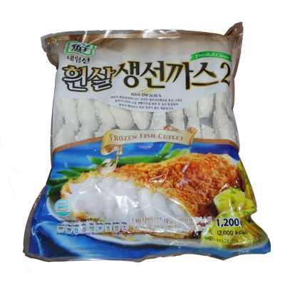 냉동식품(생선까스/대림/봉20개/1.2kg*