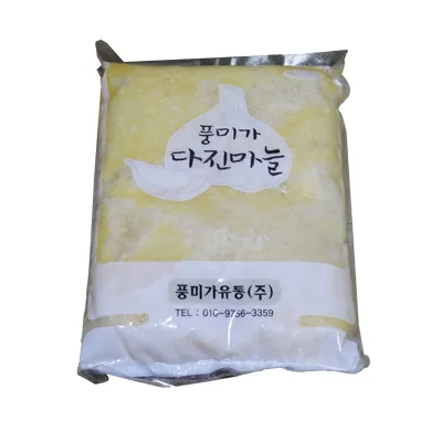 냉동간마늘(다진마늘/허브원:중국산1kg)