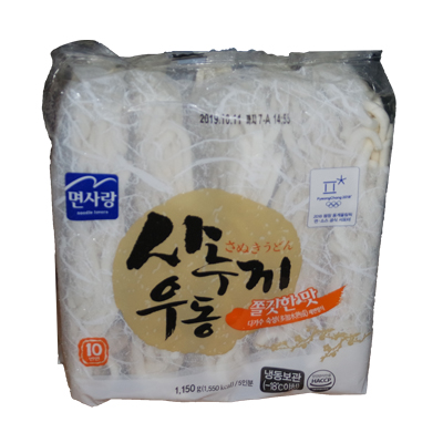 냉동우동면(10번사누끼/쫄깃 면사랑 5입)*박스