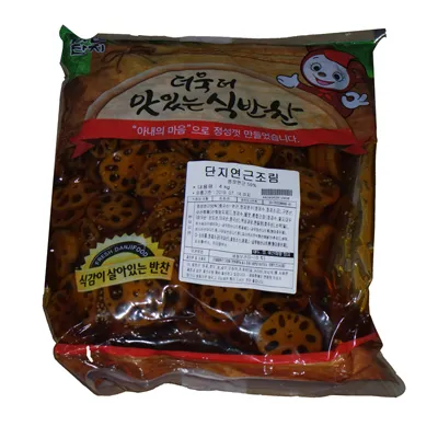 연근조림(진공/반찬단지)4kg