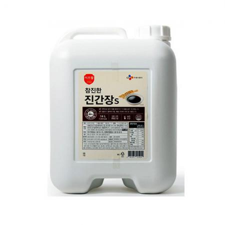 CJ 이츠웰 참진한진간장  14L