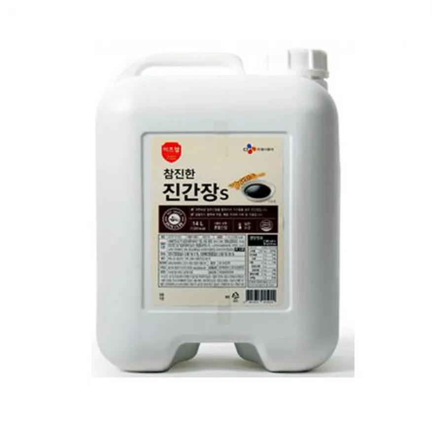 CJ 이츠웰 참진한진간장 14L 이미지