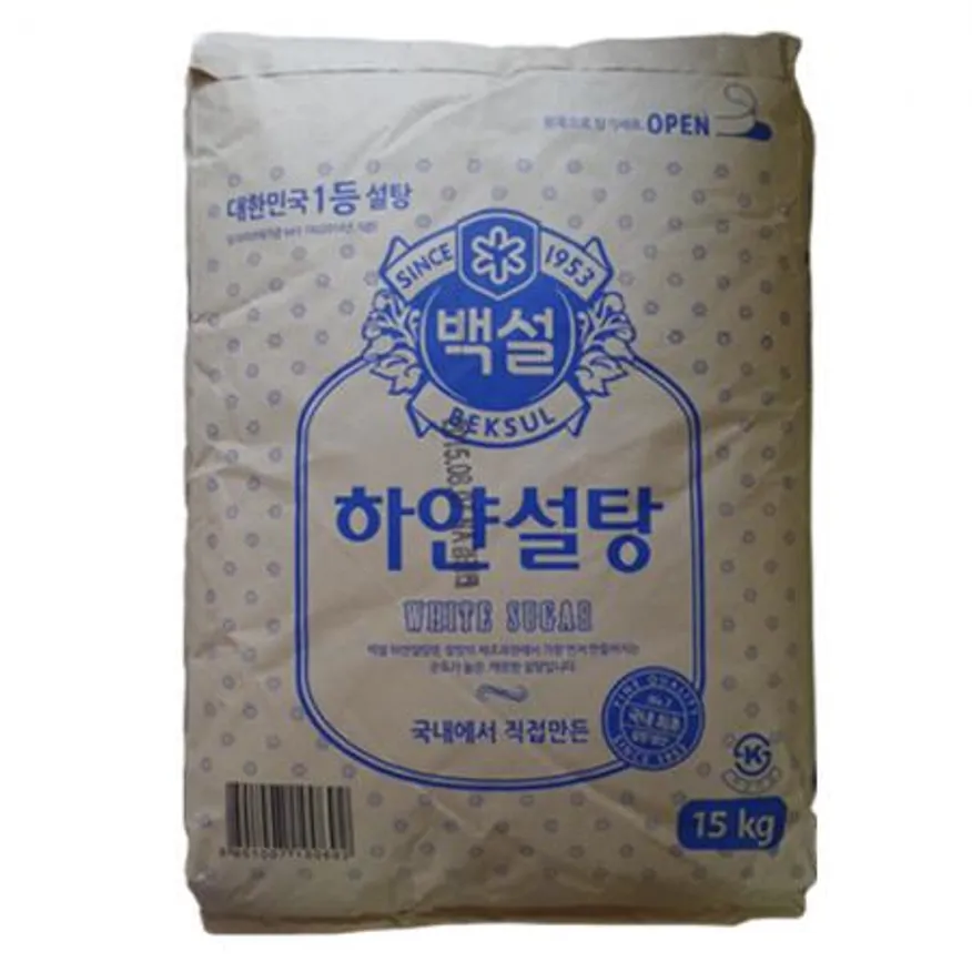 백설 하얀설탕 15kg 이미지