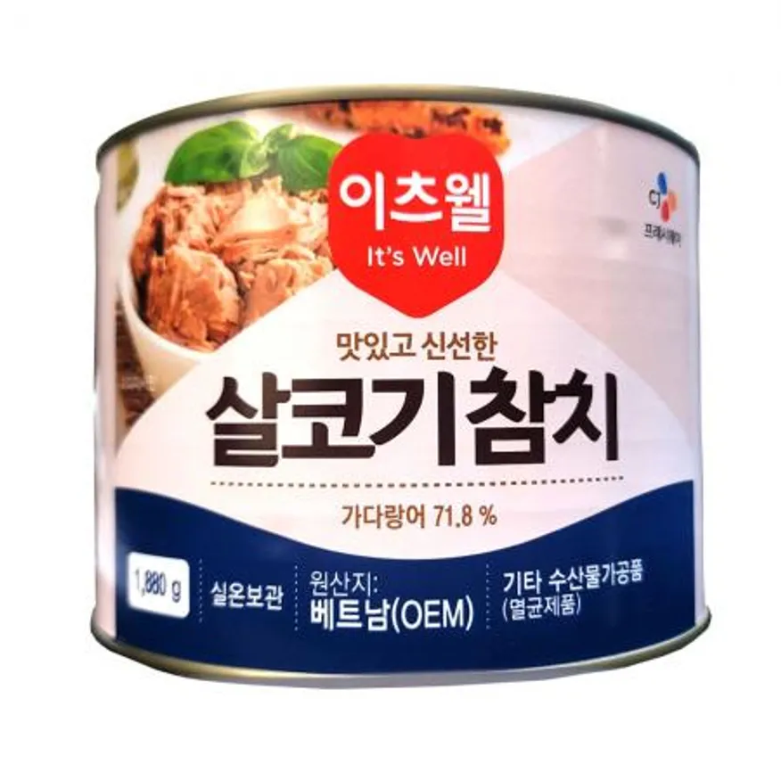 CJ 이츠웰참치1.88kg 6개 이미지