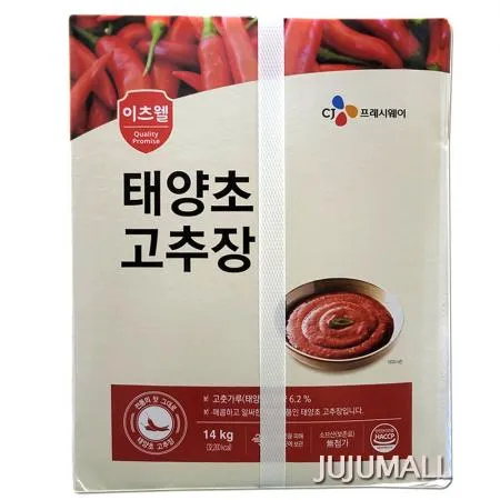 CJ 이츠웰 태양초고추장 14kg
