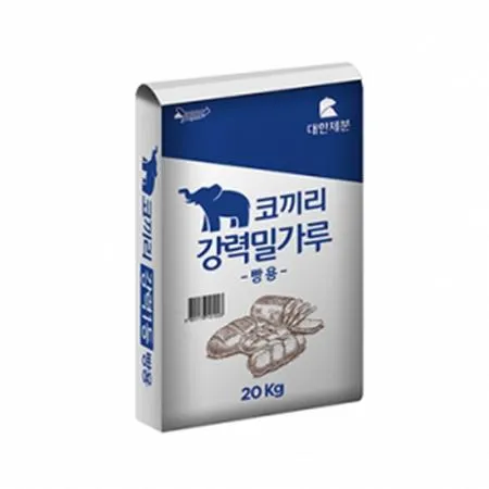 코끼리 강력밀가루20kg / 강력분 빵용 피자용 대한제분 이미지