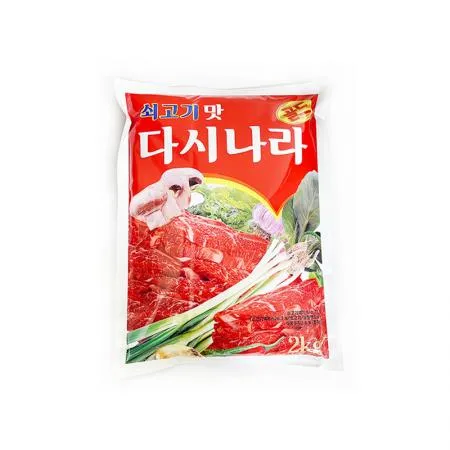 쇠고기맛 다시나라2kg / 조미료 분말조미료 업소용 