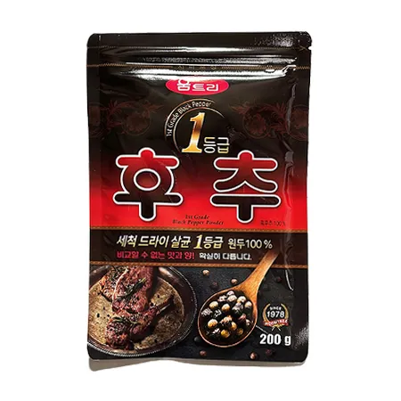 움트리1등급후추200g / 움트리후추분