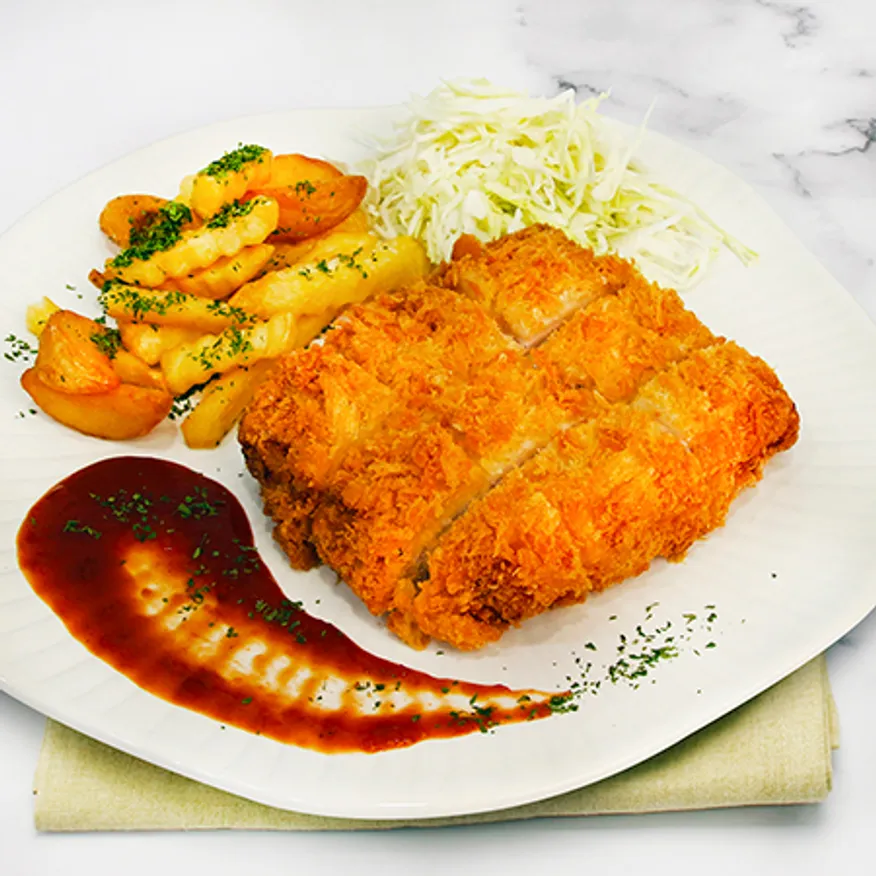 참소당 네모치즈돈까스 1kg / 사각돈까스 치즈돈까스 돈가스 이미지