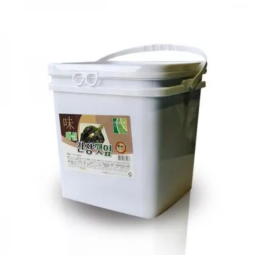 진미찬 매실 간장깻잎10kg/깻잎절임반찬,국내제조