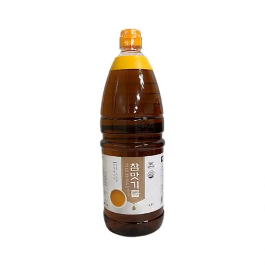 류씨네 참맛기름 플러스1.8L / 맛기름 참깨향기름 향기름 업소용 이미지