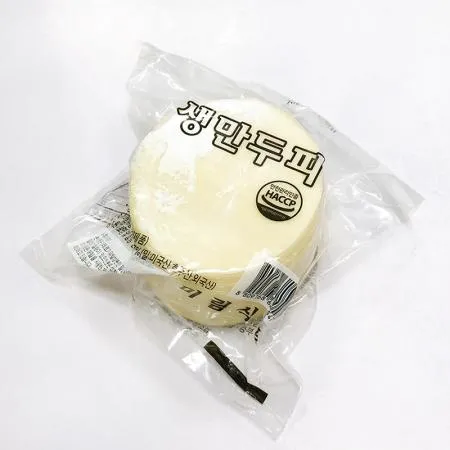 미림 중소만두피(9cm)200g / 얼리지 않은 생만두피 냉장 