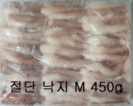 냉동 절단낙지 450g (M) 손질낙지