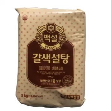 백설 갈색설탕 3kg