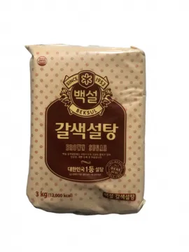 백설 갈색설탕 3kg