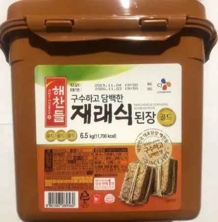 해찬들 재래식 된장 6.5kg