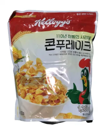 켈로그 콘푸레이크 1.2kg 저당 시리얼