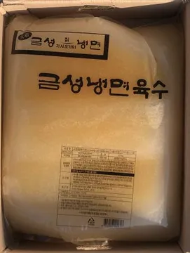 금성 냉면육수 10kg 벌크 물냉면 비빔냉면 물회육수