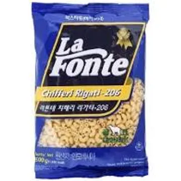 라폰테 마카로니 500g 파스타면