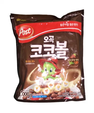 포스트 오곡 코코볼 1kg 시리얼