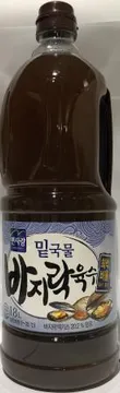 면사랑 바지락 육수 1.8L 국물