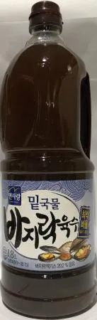 면사랑 바지락 육수 1.8L 국물