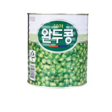 삼아 완두콩 3kg 캔 통조림