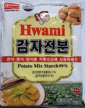 화미 감자전분 500g 99% 감자가루