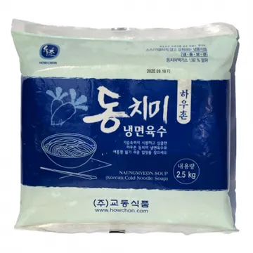 하우촌 동치미 냉면육수 10kg (2.5kg x 4입)