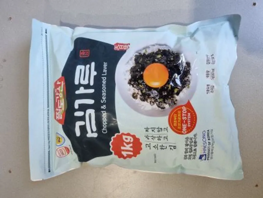 해송 팔도강산 김가루1kg 이미지