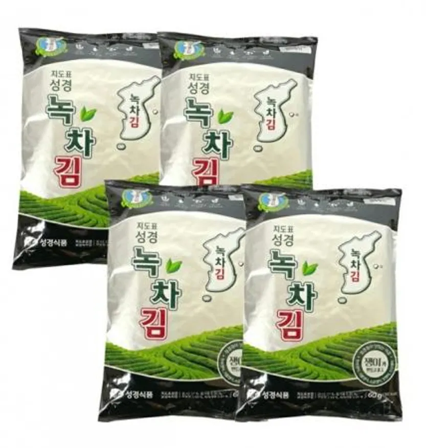 성경지도표 녹차 전장김 60g 이미지