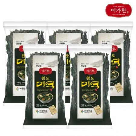 완도산 어가찬 미역 100g