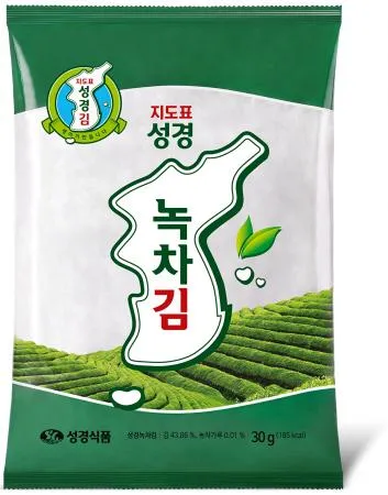 성경지도표 녹차 전장김30g 