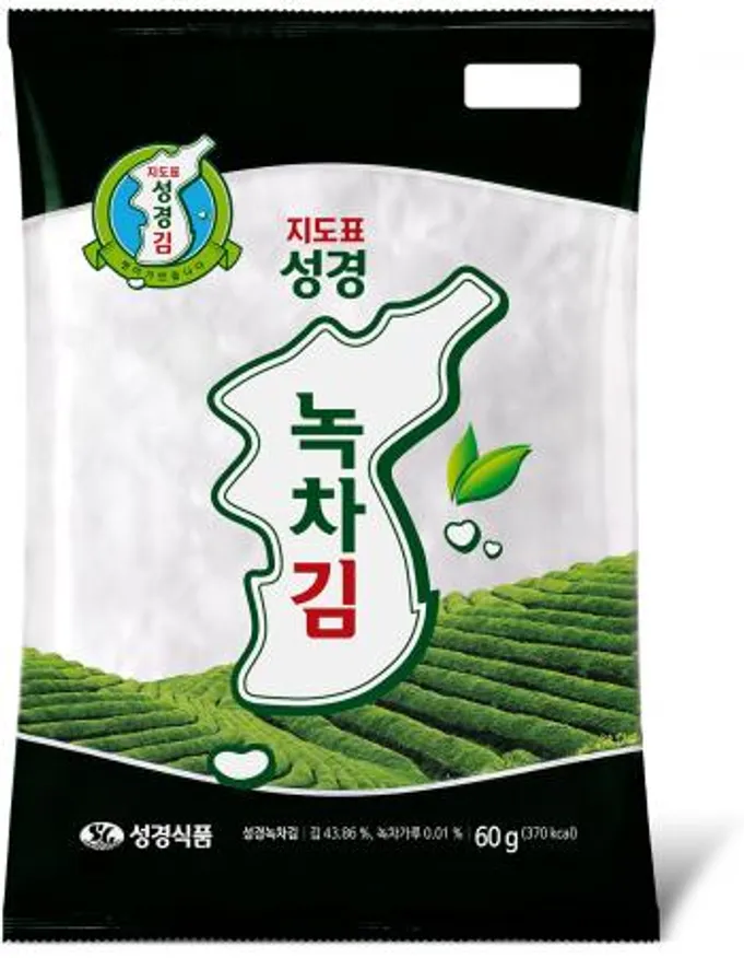 성경지도표 녹차 전장김 60g 이미지